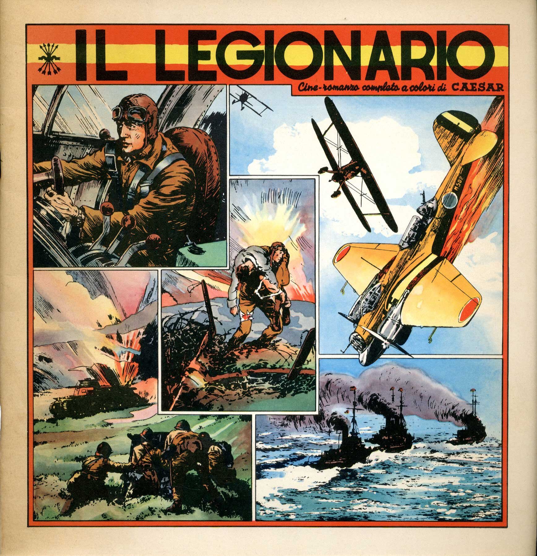 Il Legionario, cine-romanzo a colori di Kurt Caesar