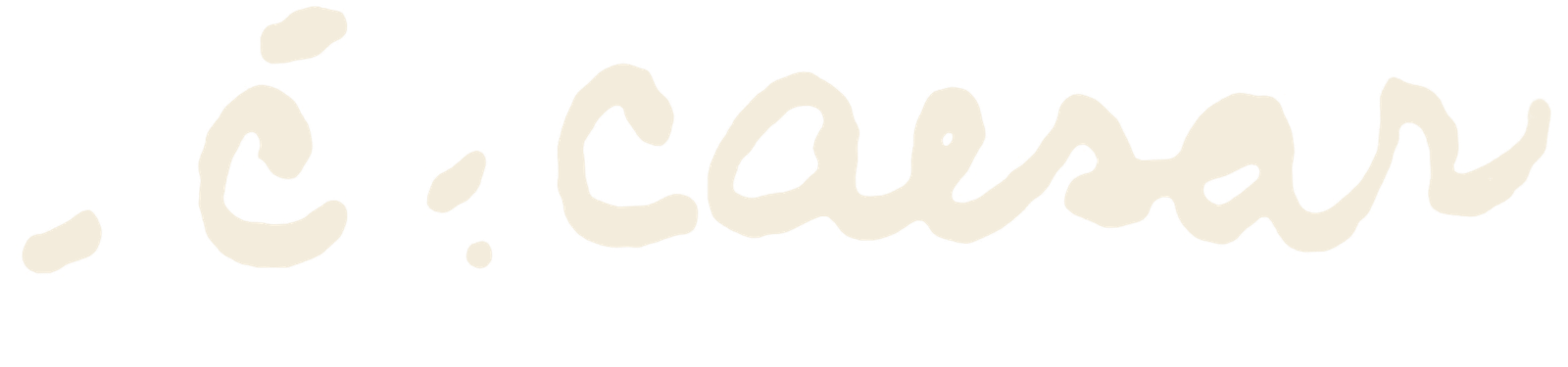 Firma autografa di Kurt Caesar